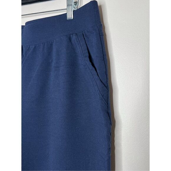 T by Talbots, Everyday causal pants, navy blue, cropped, size XLp - Picture 2 of 11